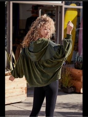 Free People Movement Let It Go Quarter-Zip Hoodie
